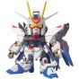 BANDAI SD Gundam BB Warrior Gundam SEED DESTINY - Super deformed Strike Freedom GUNDAM Model Kit Figure(Gunpla)