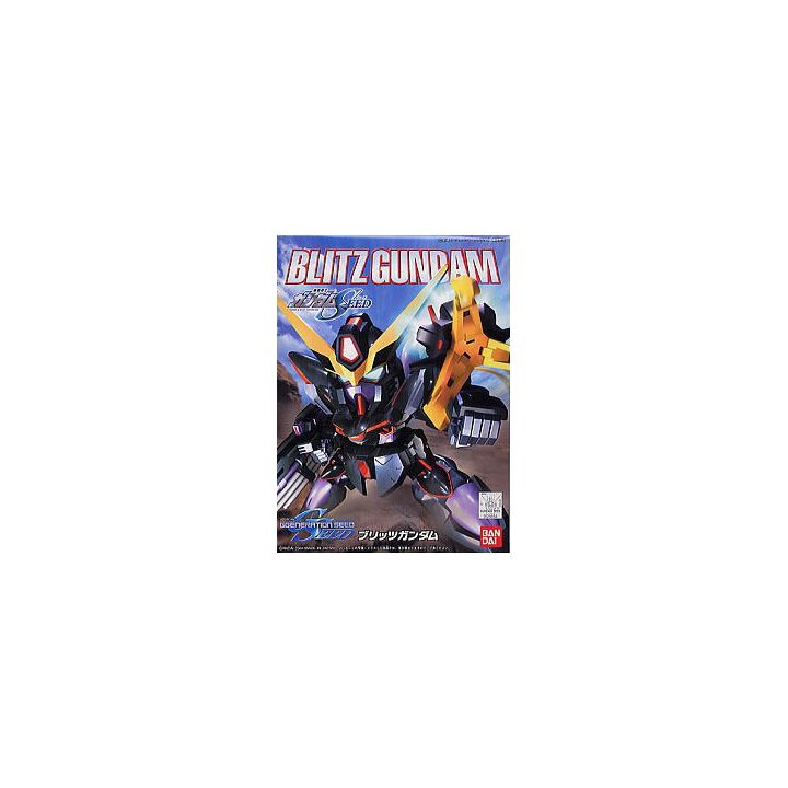 BANDAI SD Gundam BB Warrior Gundam SEED - Super deformed Blitz Gundam Model Kit Figure(Gunpla)