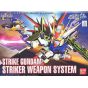 BANDAI SD Gundam BB Warrior Gundam SEED - Super deformed Strike Gundam Striker Weapon System Model Kit Figure (Gunpla)