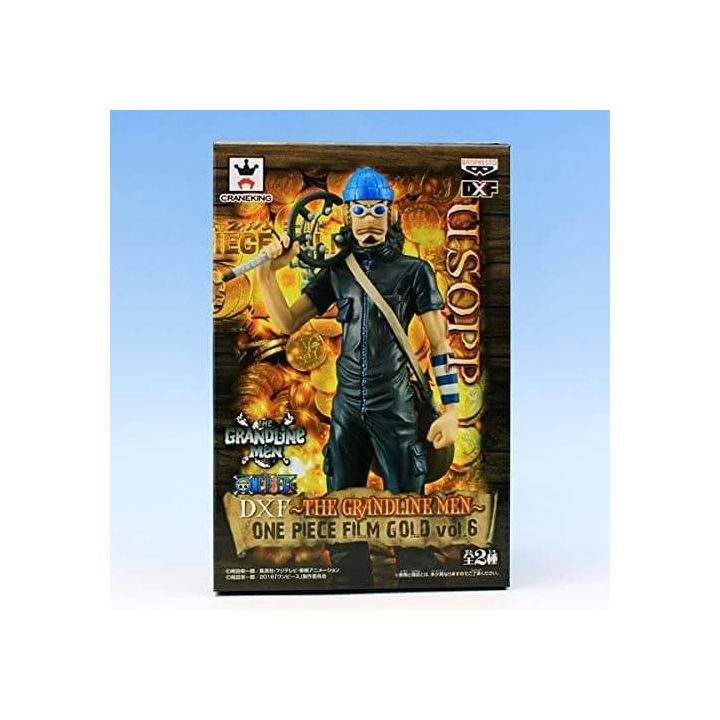 BANPRESTO - ONE PIECE DXF~THE GRANDLINE MEN~FILM GOLD vol.6 - Usopp figure