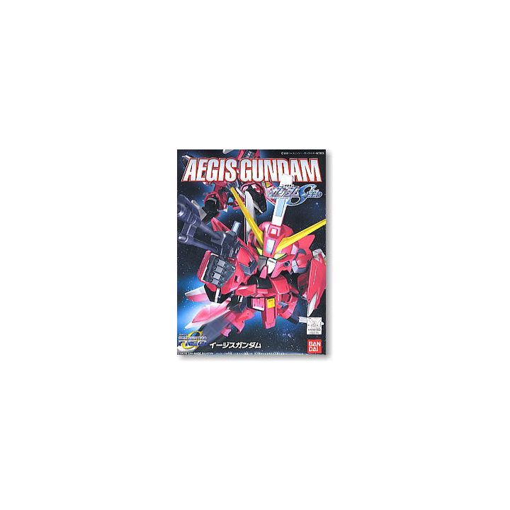 BANDAI SD Gundam BB Warrior Gundam SEED - Super deformed Aegis Gundam Model Kit Figure(Gunpla)