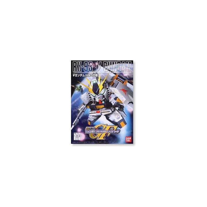BANDAI SD Gundam BB Guerrero Contraataque Char - Super deformado ν Gundam (HWS) Modelo Kit Figura(Gunpla)