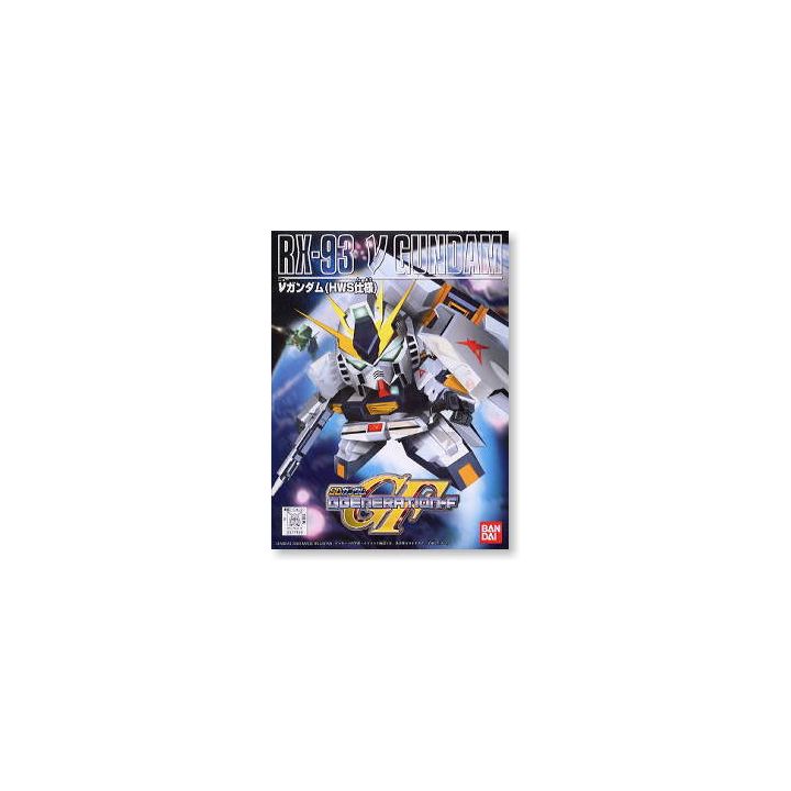 BANDAI SD Gundam BB Warrior Counterattack Char - Super deformed ν Gundam (HWS) Model Kit Figure(Gunpla)