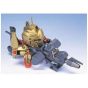BANDAI SD Gundam G Generación Z Gundam - Super deformed Hyakushiki & Mega Bazooka Launcher Model Kit Figure(Gunpla)