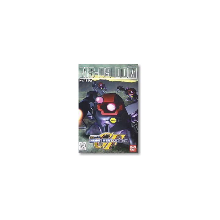 BANDAI SD Gundam G Generación Mobile Suit Gundam - Super deformado DOM Modelo Kit Figura(Gunpla)
