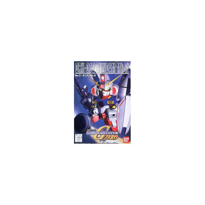 BANDAI SD Gundam G Generation - Super deformed GUNDAM Mk-IV Model Kit Figure(Gunpla)