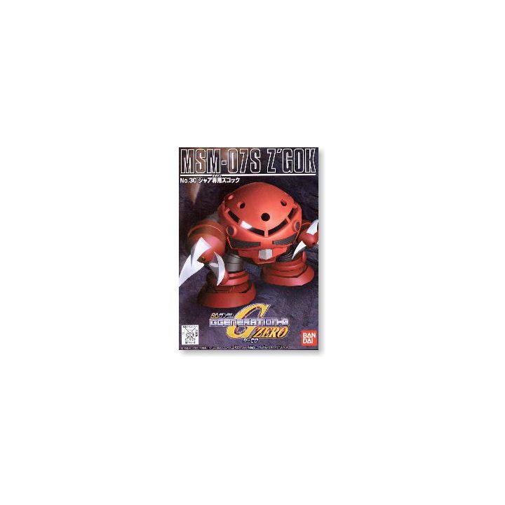 BANDAI SD Gundam G Generation Mobile Suit Gundam - Super deformed Char's Z'Gok Model Kit Figure(Gunpla)