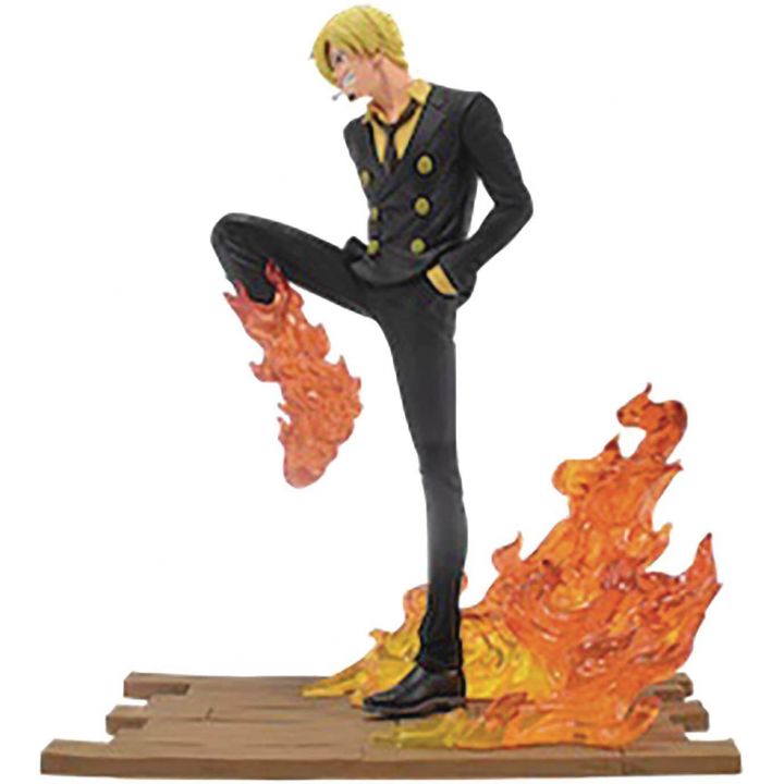 BANPRESTO - One Piece LOG FILE SELECTION -FIGHT- vol.2 - Sanji Figure