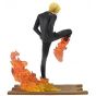 BANPRESTO - One Piece LOG FILE SELECTION -FIGHT- vol.2 - Sanji Figure