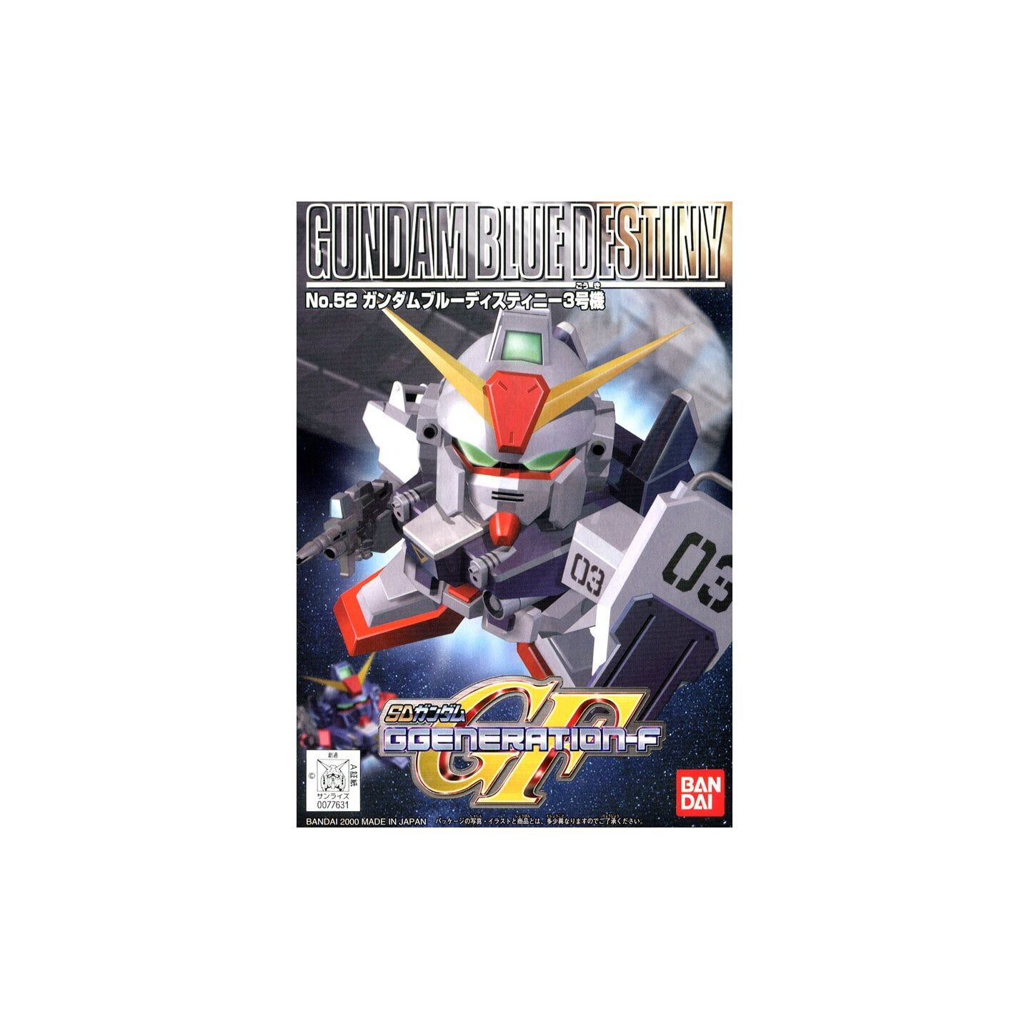 バンダイスピリッツ Sdガンダム Gジェネレーション 機動戦士ガンダム外伝 ガンダムブルーディスティニー3号機