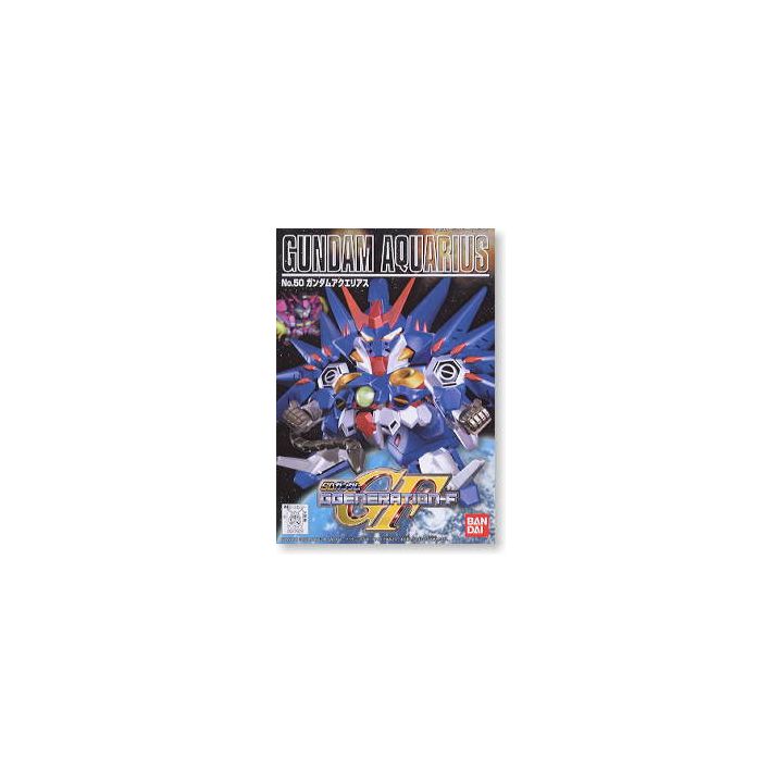 BANDAI SD Gundam G Generation - Super deformed Gundam Aquarius Model Kit Figure(Gunpla)