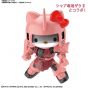 BANDAI SD GUNDAM CROSS SILHOUETTE MOBILE SUIT GUNDAM - Super deformierte Hello Kitty / Char's Zaku II Model Kit Figur (Gunpla)