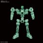 BANDAI SD GUNDAM CROSS SILHOUETTE - Super deformed Cross silhouette frame (green) Model Kit Figure(Gunpla)
