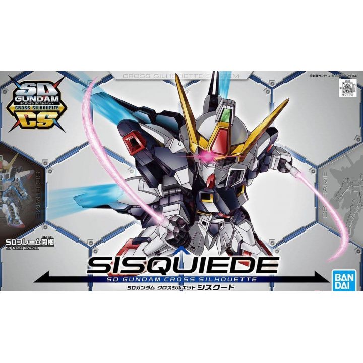 BANDAI SD GUNDAM CROSS SILHOUETTE - Super deformed SISQUIEDE Model Kit Figure(Gunpla)