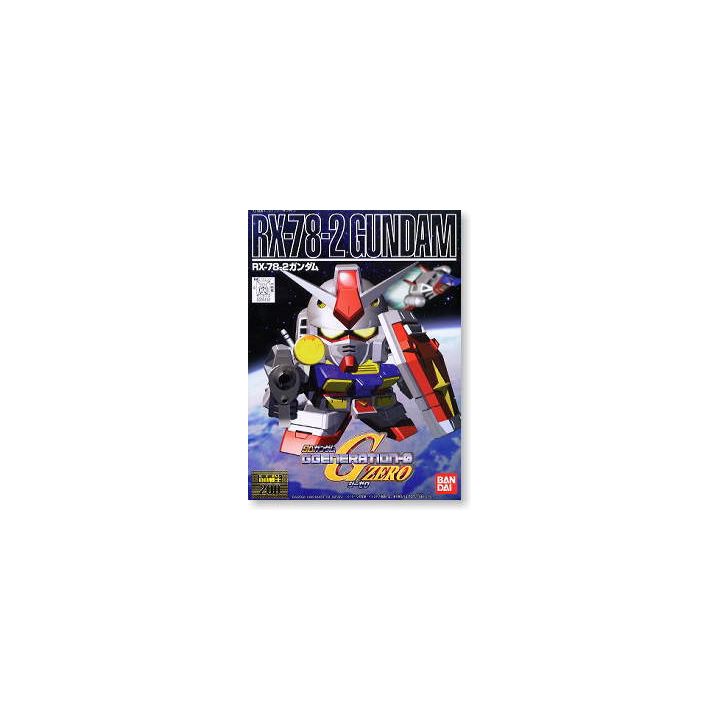 BANDAI SD Gundam BB Guerrero Mobile Suit Gundam - Super deformado RX-78-2 Gundam Modelo Kit Figura(Gunpla)