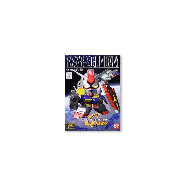 BANDAI SD Gundam BB Warrior Mobile Suit Gundam - Super deformed RX-78-2 Gundam Model Kit Figure(Gunpla)