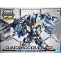 BANDAI SD GUNDAM CROSS SILHOUETTE - Super deformed GUNDAM 00 DIVER ACE Model Kit Figure (Gunpla)