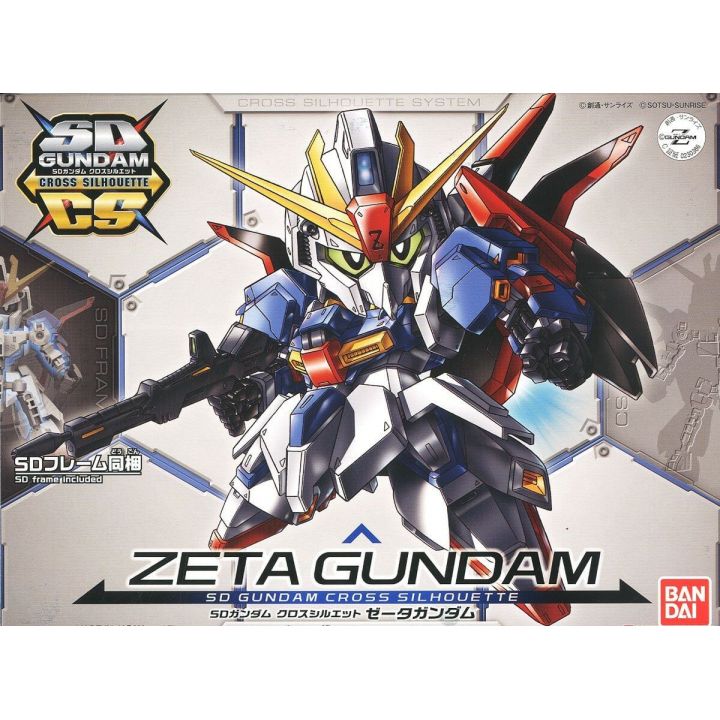 BANDAI SD GUNDAM CROSS SILHOUETTE - Super deformierte ZETA GUNDAM Model Kit Figur (Gunpla)