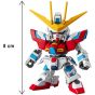 BANDAI SD GUNDAM EX-STANDARD GUNDAM BUILD FIGHTERS TRY - Super deformed TRY BURNING GUNDAM Model Kit Figure (Gunpla)