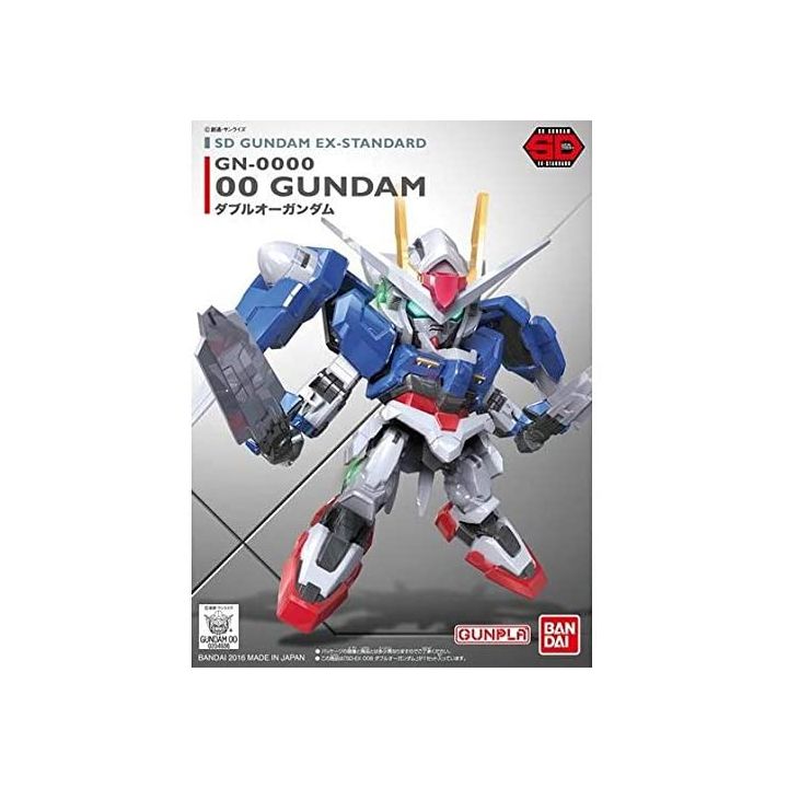 BANDAI SD GUNDAM EX-STANDARD MOBILE SUIT GUNDAM 00 - Super deformed 00 GUNDAM Model Kit Figure(Gunpla)