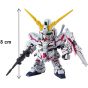 BANDAI SD GUNDAM EX-STANDARD MOBILE SUIT GUNDAM UC - Super deformed UNICORN GUNDAM (Destroy Mode) Model Kit Figure(Gunpla)