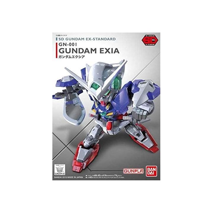 BANDAI SD GUNDAM EX-STANDARD MOBILE SUIT GUNDAM 00 - Super deformed GUNDAM EXIA Model Kit Figure(Gunpla)