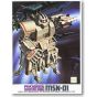 BANDAI 1/144 MOBILE SUIT GUNDAM MSV - PSYCHOMMU SYSTEM ZAKU Model Kit Figur(Gunpla)