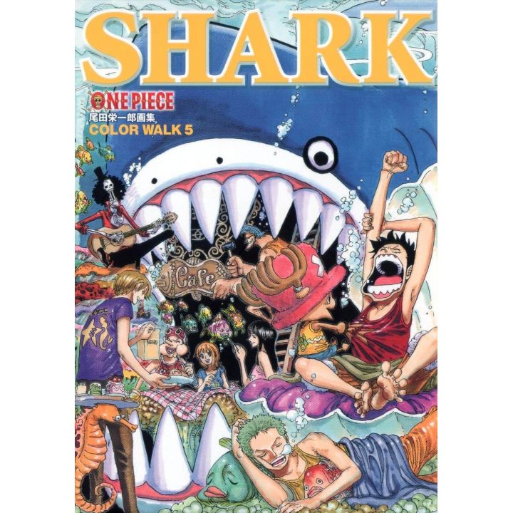 Artbook One Piece Colorwalk 5 Shark Eiichiro Oda