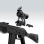 TOMYTEC Little Armory LA060 AK74M Type  Plastic Model Kit