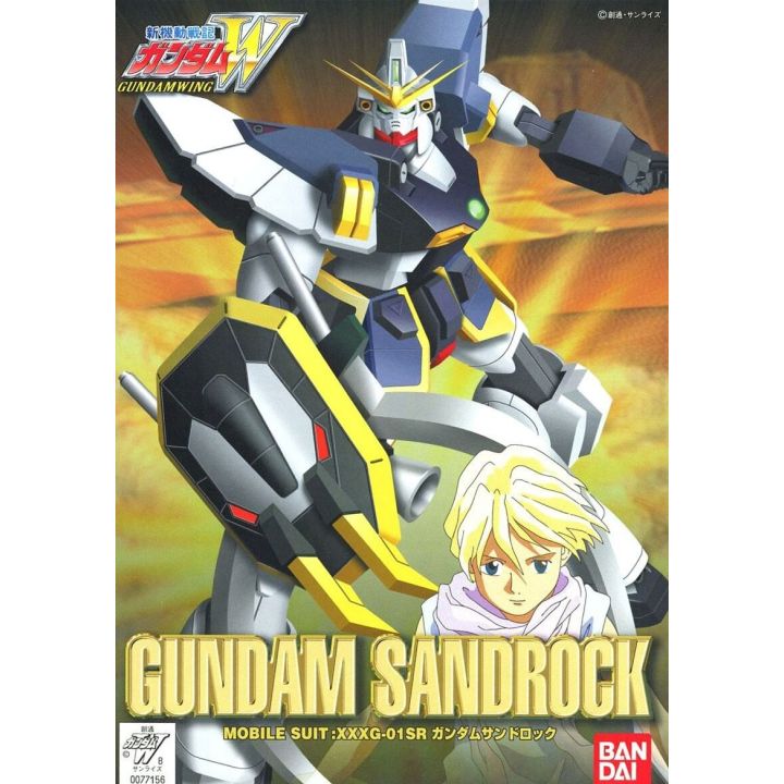 BANDAI 1/144 MOBILE SUIT GUNDAM W - GUNDAM SANDROCK ver. WF Model Kit Figure(Gunpla)