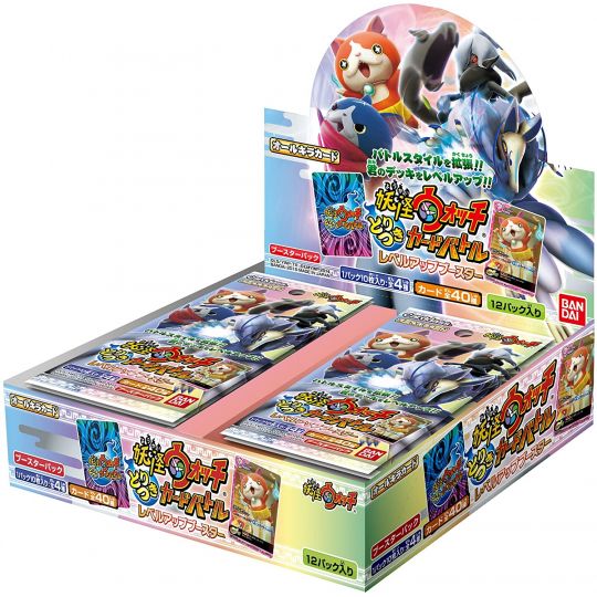 BANDAI - Yokai Watch - Toritsuki Card Battle - Level Up Booster BOX