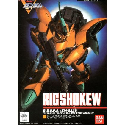 BANDAI 1/144 MOBILE SUIT V GUNDAM - RIG-SHOKEW Model Kit Figure(Gunpla)