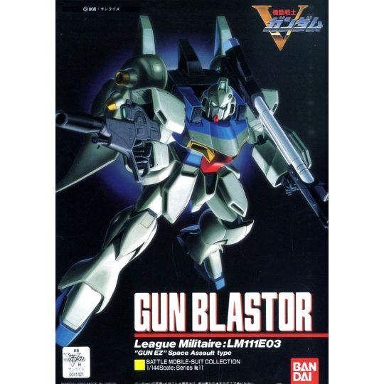 BANDAI 1/144 MOBILE SUIT V GUNDAM - GUN BLASTOR Model Kit Figure(Gunpla)