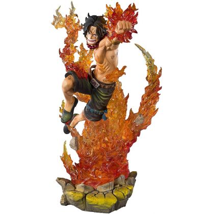 BANDAI Figuarts Zero One Piece - Portgas D. Ace - Commander of the Second Whitebeard Pirates Division -Figure