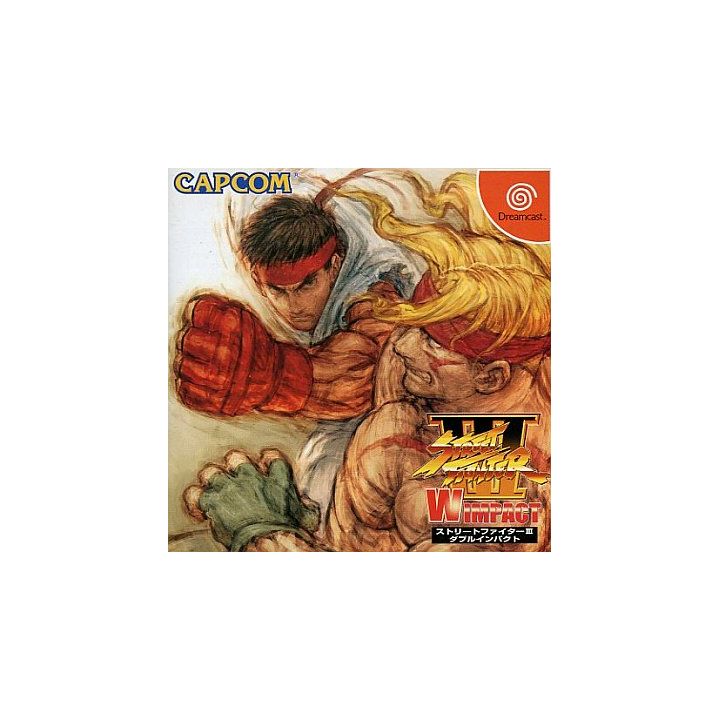 CAPCOM - Street Fighter III: W Impact for SEGA Dreamcast