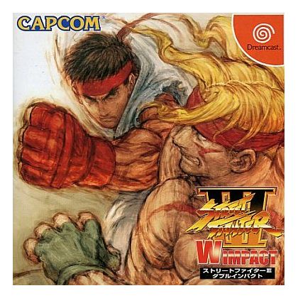 CAPCOM - Street Fighter III: W Impact for SEGA Dreamcast