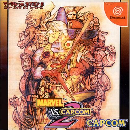 CAPCOM - Marvel vs. Capcom 2: New Age of Heroes for SEGA Dreamcast