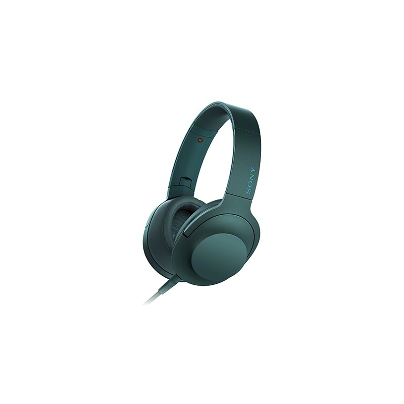 SONY MDR-100A L headphone h.ear on headband viridian Blue
