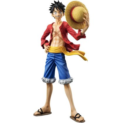 MEGAHOUSE - P.O.P Portrait of Pirates One Piece - Sailing Again - Monkey D. Luffy ver.2 Figura