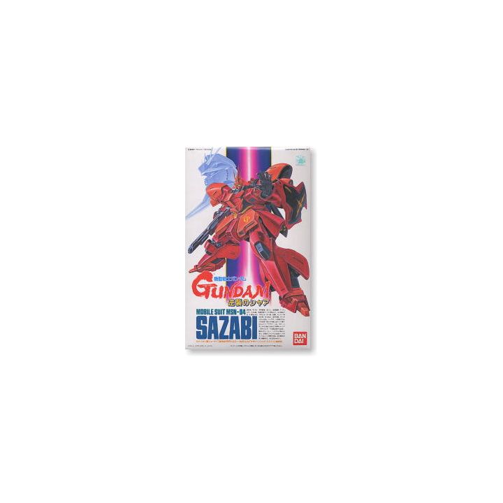 BANDAI 1/144 Mobile Suit Gundam Char's Counterattack - SAZABI Model Kit Figure(Gunpla)