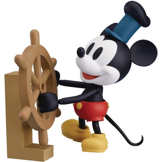 Good Smile Company - Nendoroid Mickey Mouse Steamboat Willie 1928 Figure (Color Ver.)