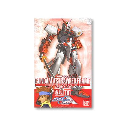 BANDAI 1/100 MOBILE SUIT GUNDAM SEED ASTRAY - GUNDAM ASTRAY RED FRAME Model Kit Figur (Gunpla)