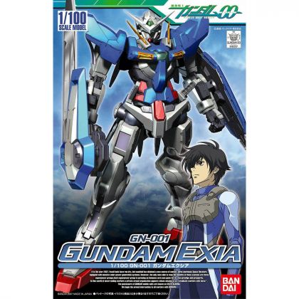 BANDAI 1/100 MOBILE SUIT GUNDAM 00 - GUNDAM EXIA Model Kit Figure(Gunpla)