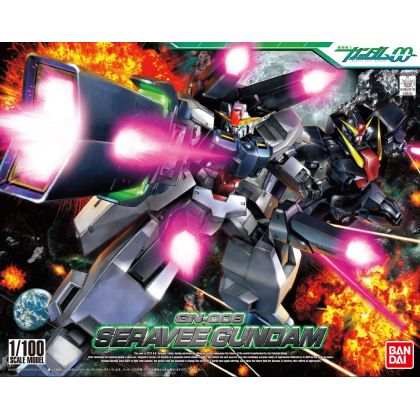 BANDAI 1/100 MOBILE SUIT GUNDAM 00 - SERAVEE GUNDAM Model Kit Figure(Gunpla)