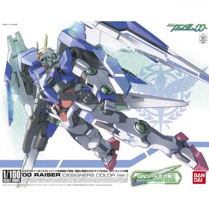 BANDAI 1/100 MOBILE SUIT GUNDAM 00 - 00 RAISER (Designer color edition) Modello Kit Figura (Gunpla)