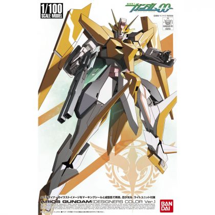 BANDAI 1/100 MOBILE SUIT GUNDAM 00 - ARIOS GUNDAM (Designer color edition) Model Kit Figur (Gunpla)