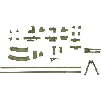 TOMYTEC Little Armory LA022  Guns Accessories A2  Plastic Model Kit